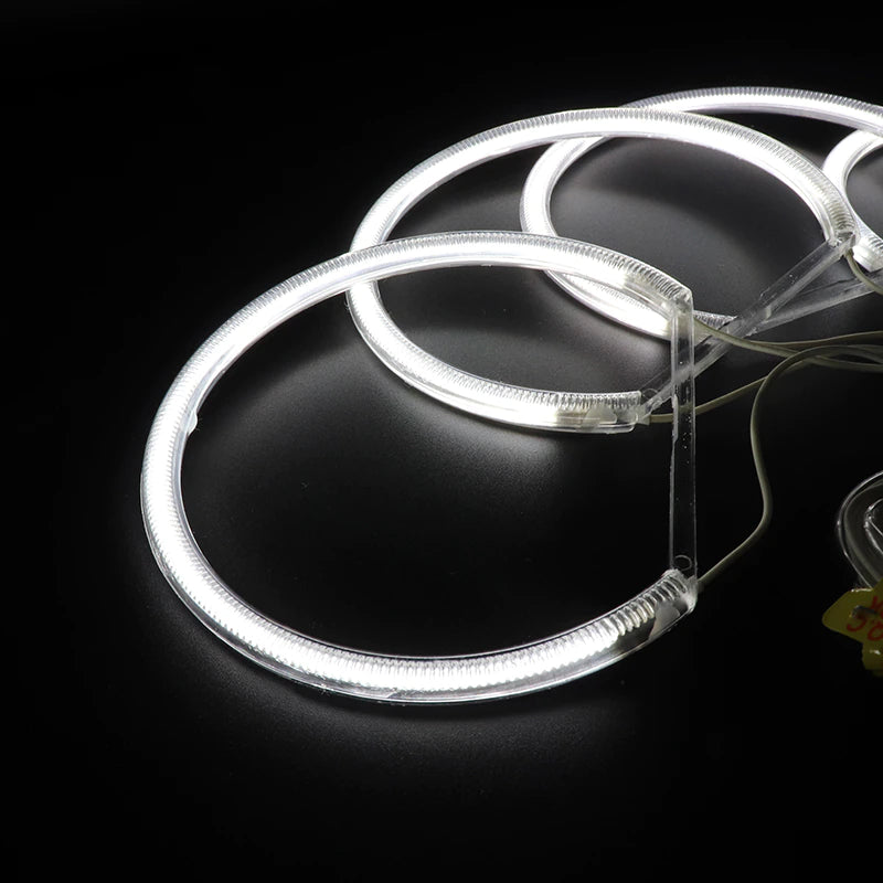 Akihalo 6000K Super Bright White Angel Eye Halo Ring Light Lamp CCFL For BMW E46 3-Serie - AKiHalo.com